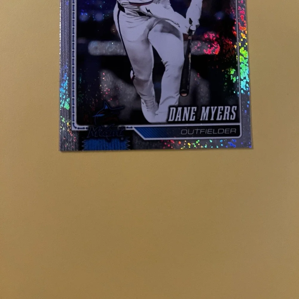 2026 Topps Series 1 Dane‎ Myers #279 Miami Marlins Foilboard Base Card